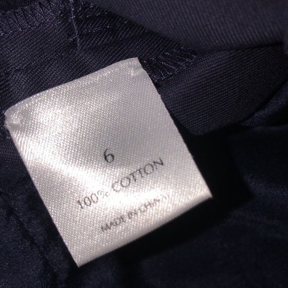 Tse size 6 navy blue cotton shorts - Picture 5 of 6